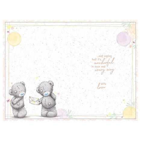 It's Your Birthday Verse Me to You Bear Birthday Card Extra Image 1